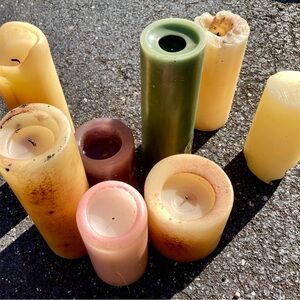 Five Pounds of Vintage Candles